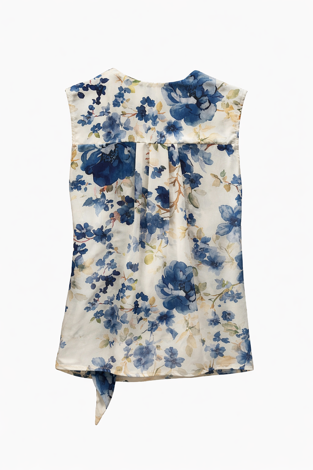 Blue Floral Lara Top