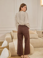 Brown Vaya Blouse