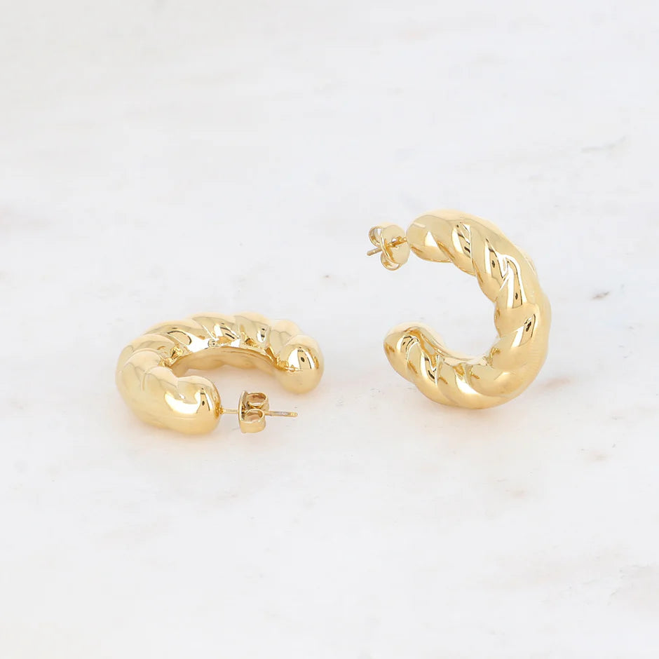 Naomi Braided Hoop