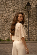 Sequin & Lace Top