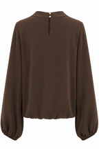 Dark Brown Elara Blouse