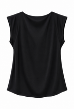 Black Ella Cowl Neck Top