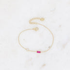 Fuchsia Eva Bracelet