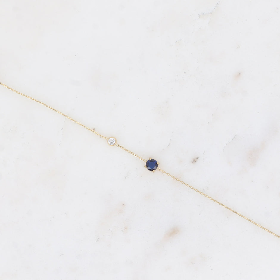 Navy Stella Bracelet