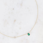 Green Isla Drop Necklace