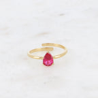 Fuchsia Holly Ring