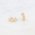 Talia Twist Hoop Earring