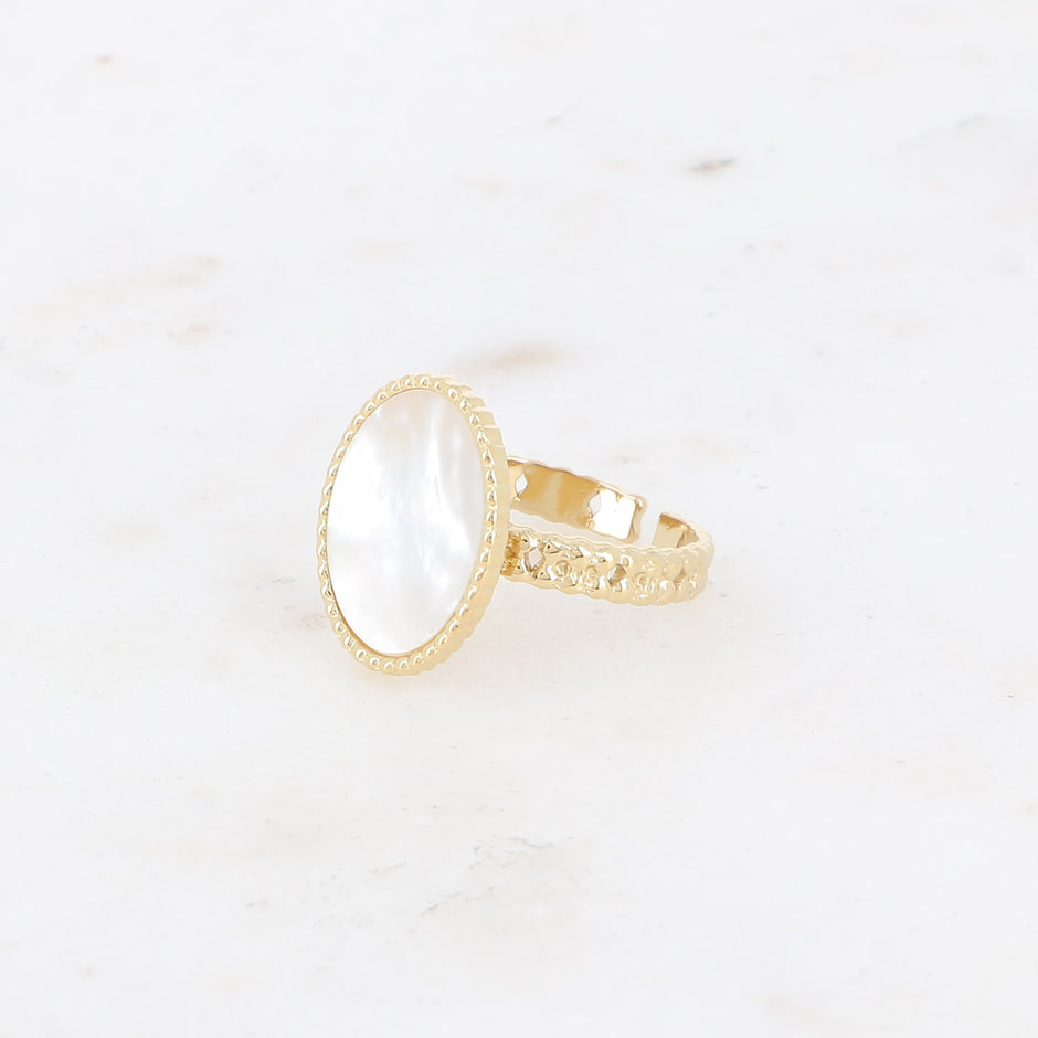 Eline Ring - Mother of Pearl