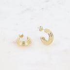 Bianca Layered Hoop Earring