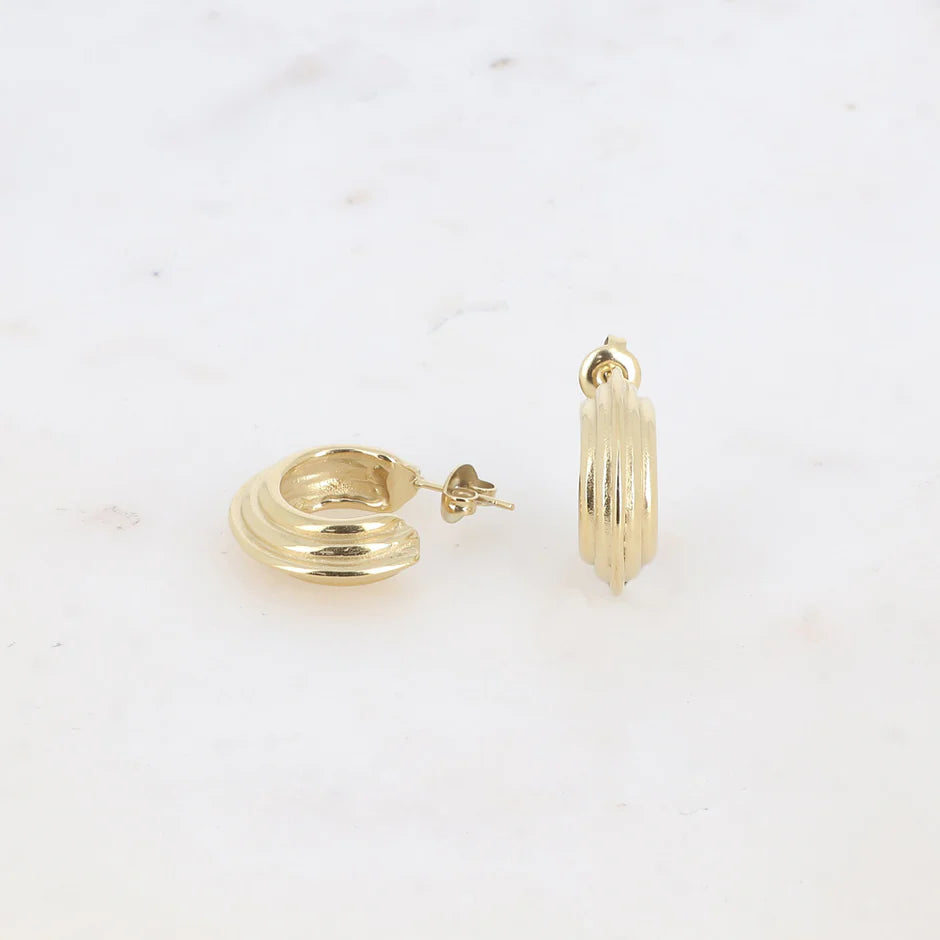 Bianca Layered Hoop Earring