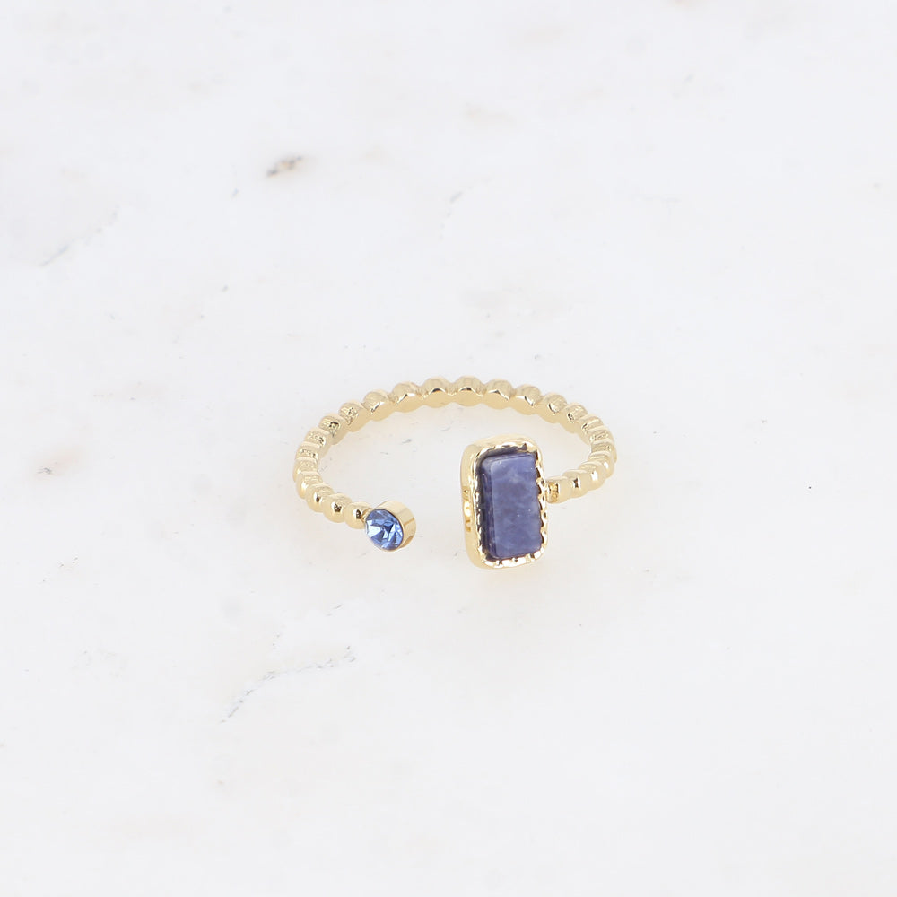 Navy Emma Ring