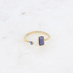 Navy Emma Ring