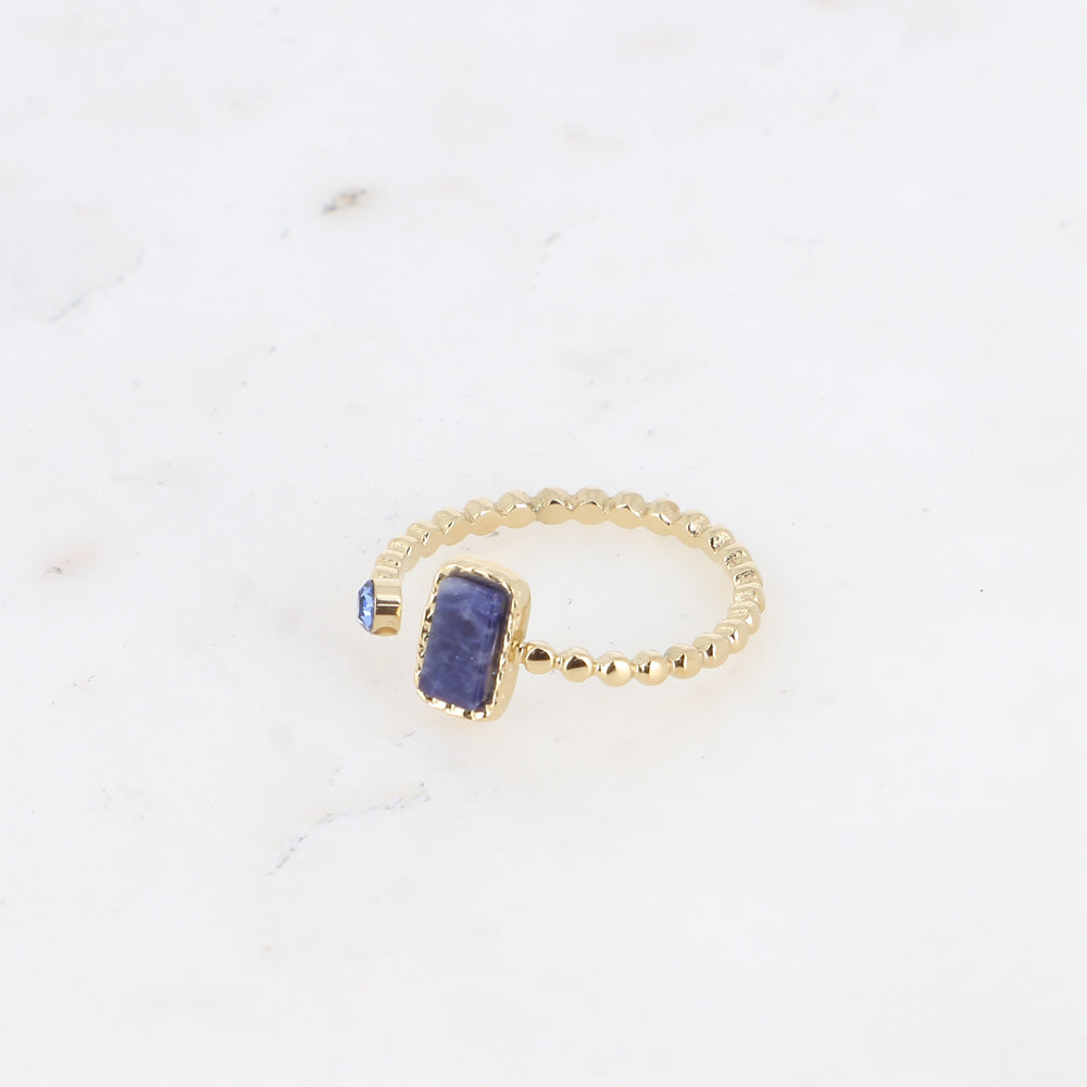Navy Emma Ring