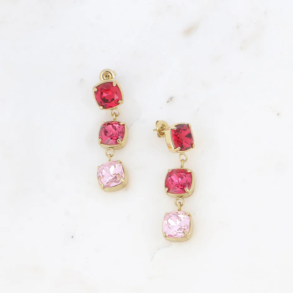 Pink Vivienne Earring