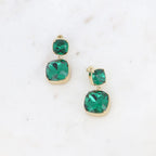 Green Olivia Drop Earring