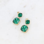 Green Olivia Drop Earring