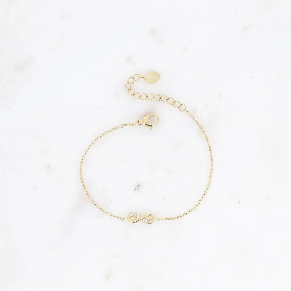 Infinity Pendant Bracelet