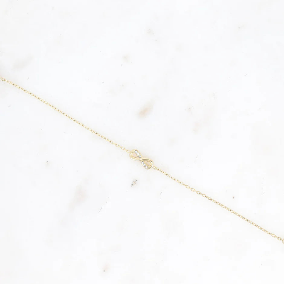 Infinity Pendant Bracelet
