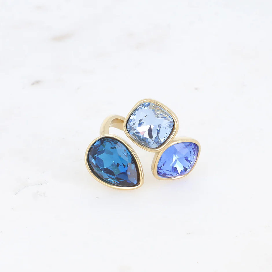 Blue Aurora Ring