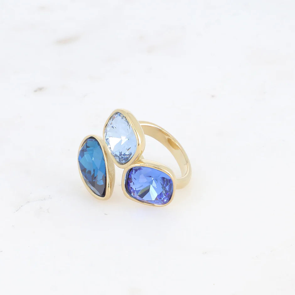 Blue Aurora Ring