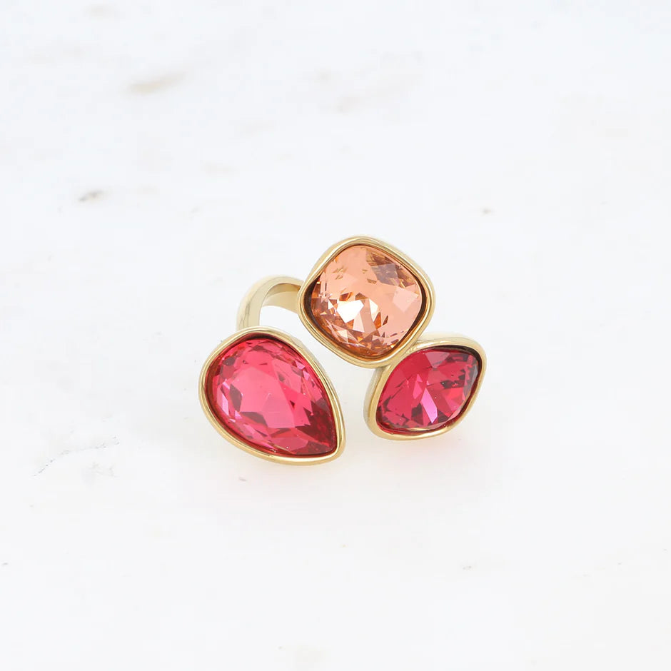 Pink Aurora Ring