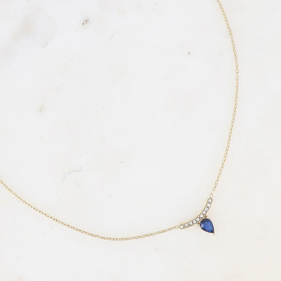 Blue Nadia Necklace