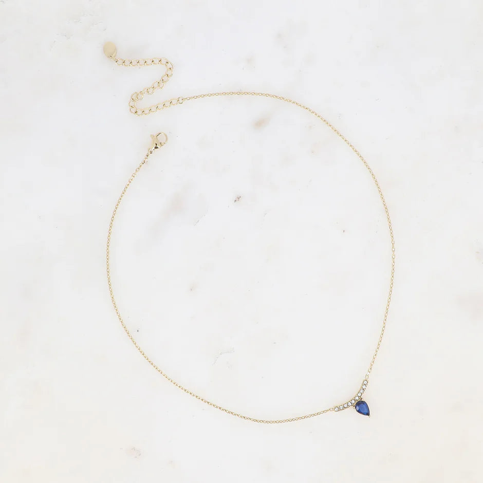 Blue Nadia Necklace