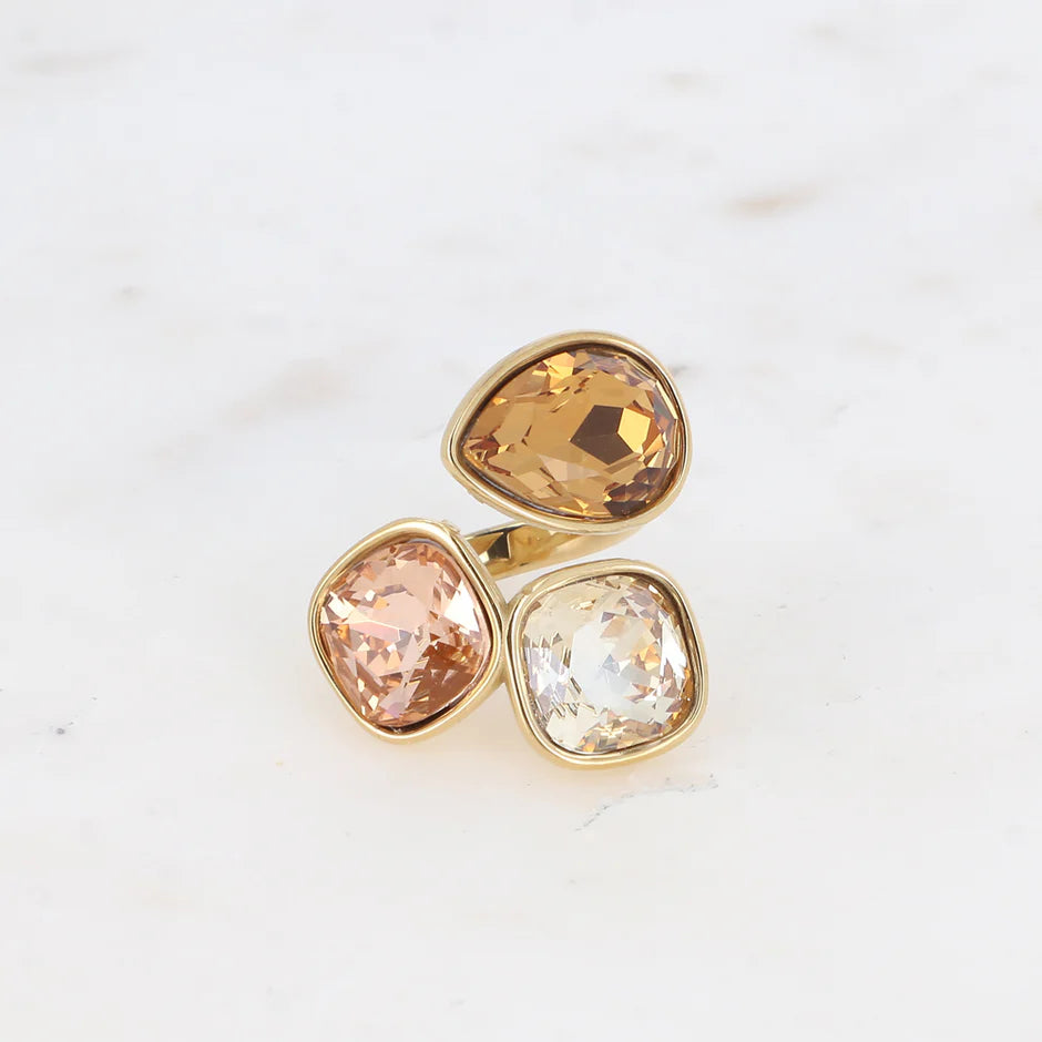 Champagne Aurora Ring