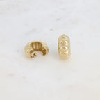 Romy Quilted Hoop Earring