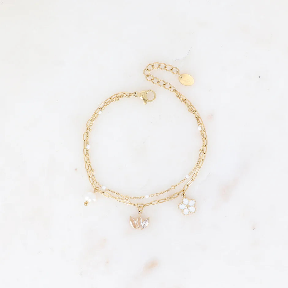 Lila Charm Bracelet
