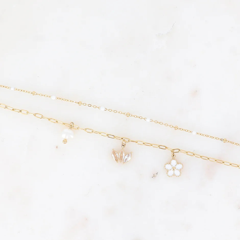Lila Charm Bracelet