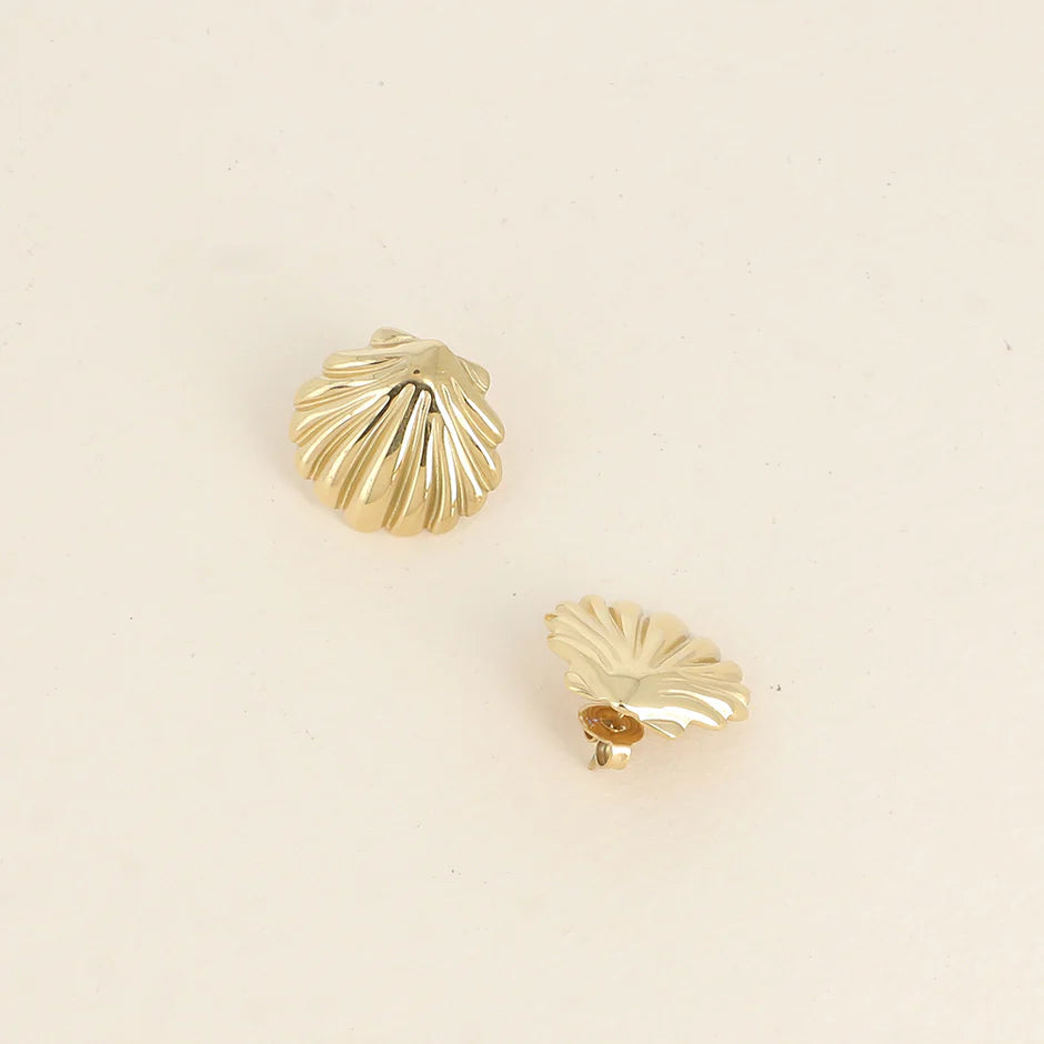 Seashell Stud Earring