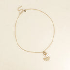 Gingko Charm Necklace
