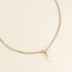 Freshwater Pearl Drop Necklace