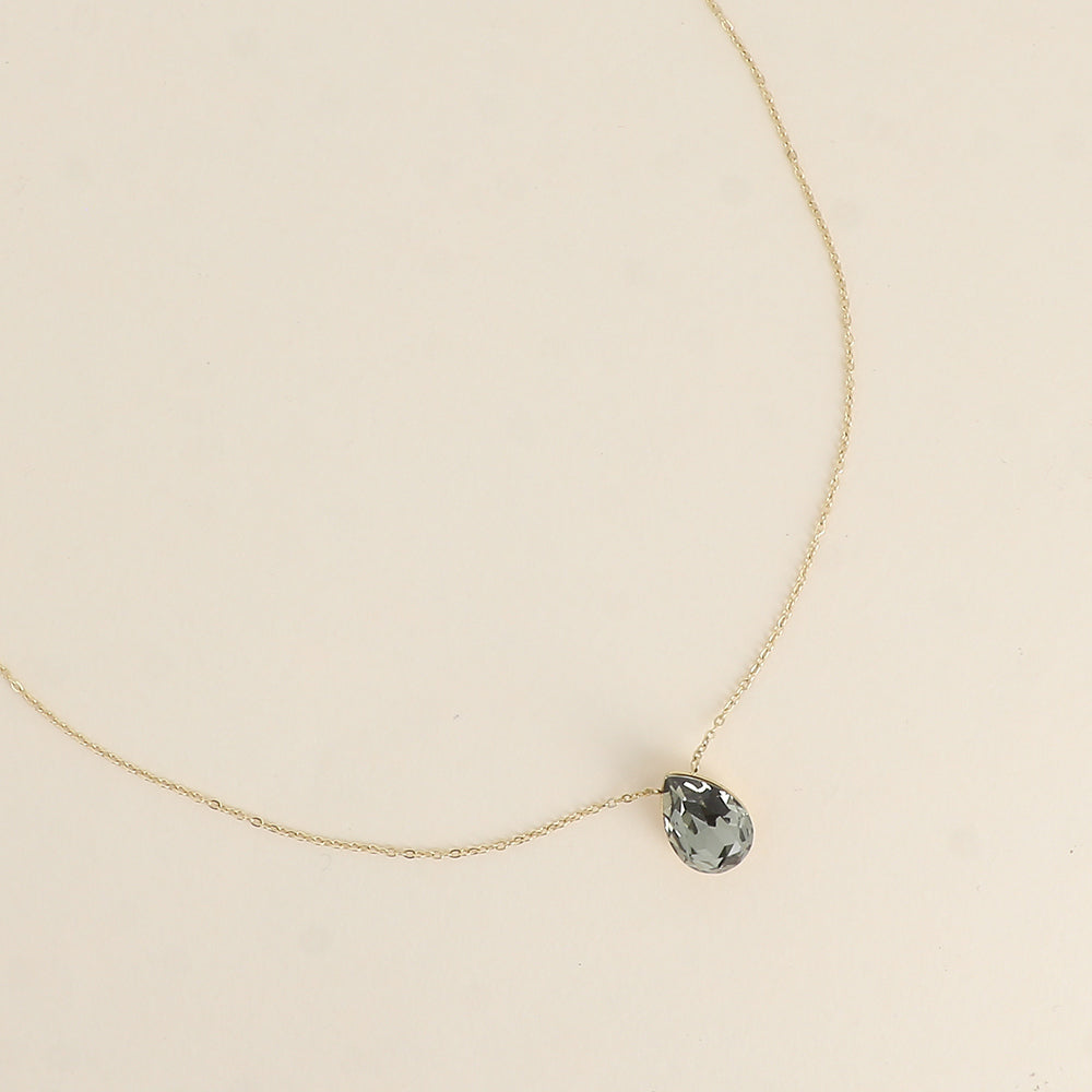 Bertille Necklace - Grey