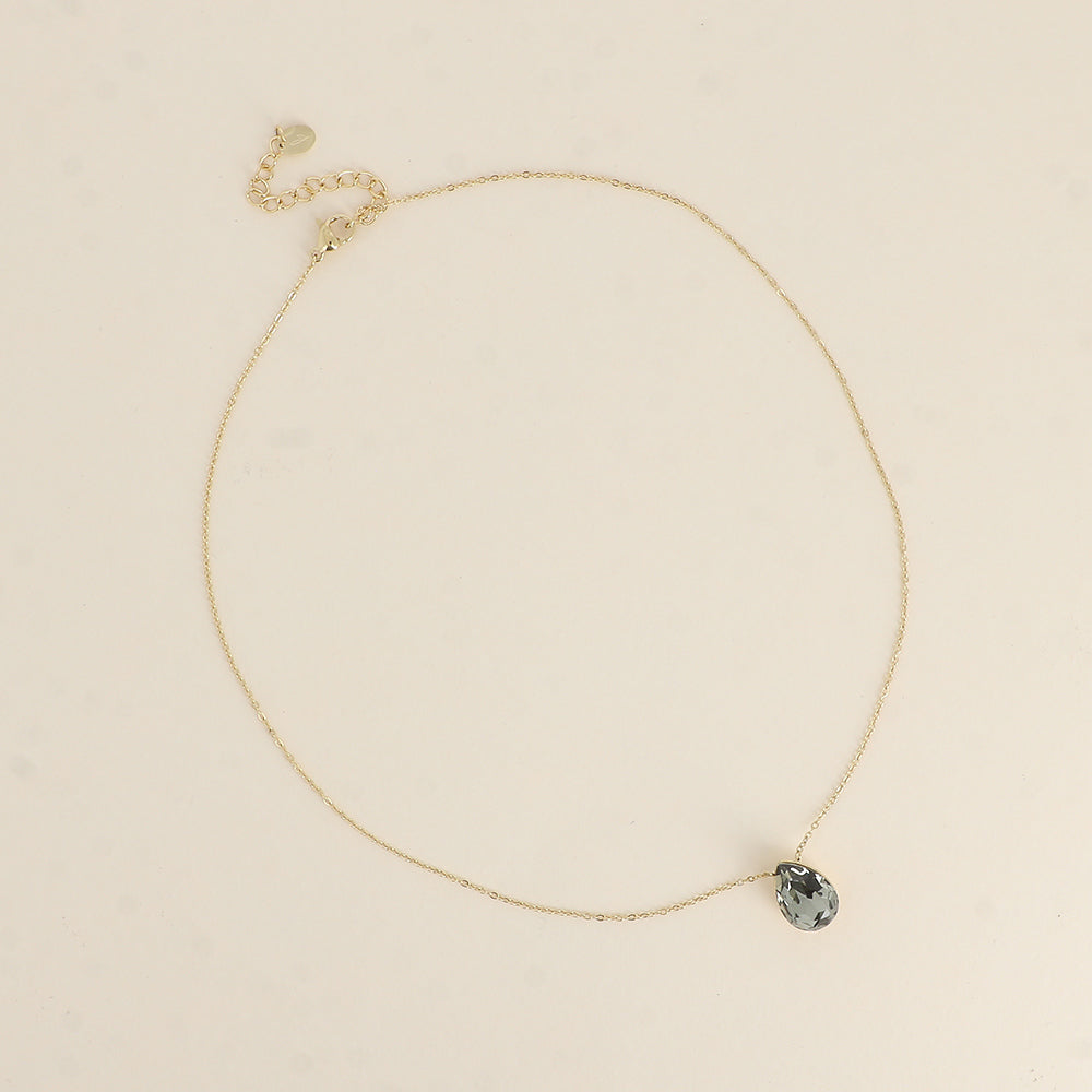 Bertille Necklace - Grey