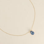 Denim Blue Bertille Swarovski Necklace