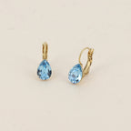 Aquamarine Mini Bertille Swarovski Earring