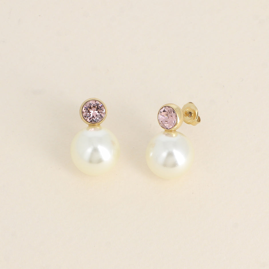 Rose Orla Pearl Earring