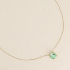Peridot Bea Swarovski Necklace