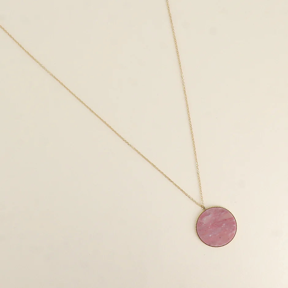 Rhodonite Celeste Necklace