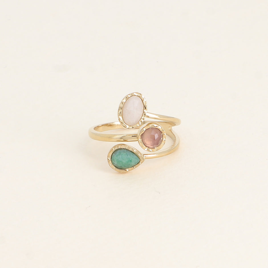 Strawberry Quartz Sonia Ring