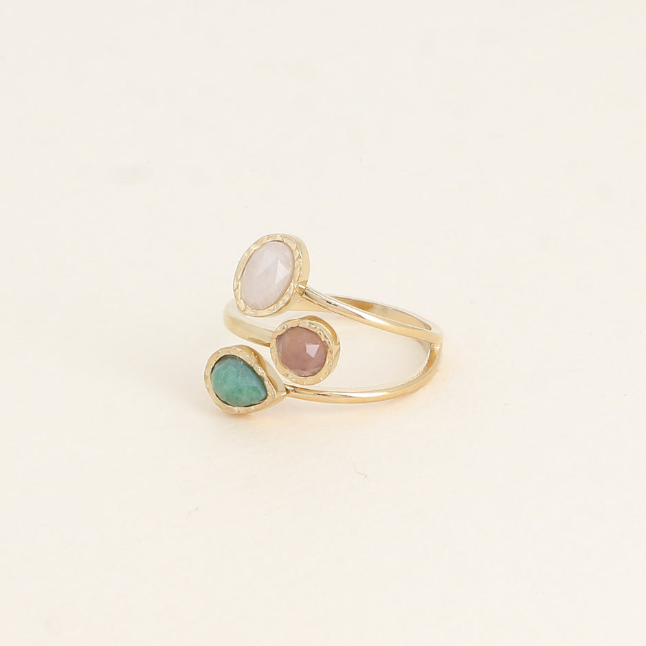 Strawberry Quartz Sonia Ring