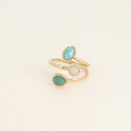 Amazonite Sonia Ring