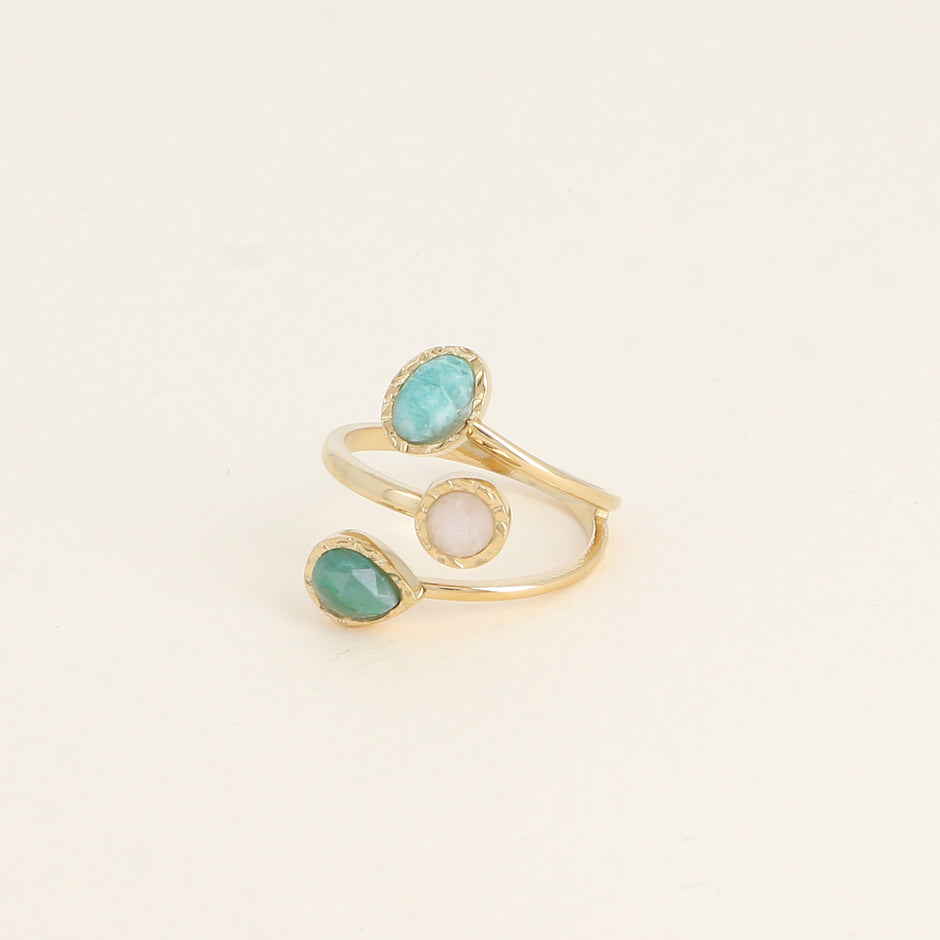 Amazonite Sonia Ring