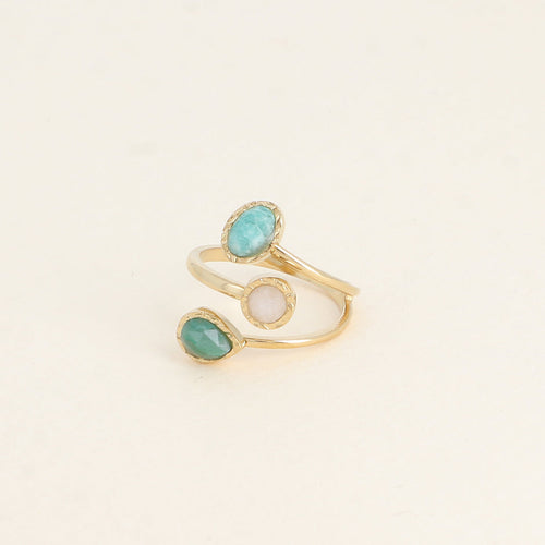 Amazonite Sonia Ring