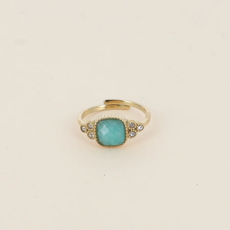 Amazonite Maria Ring