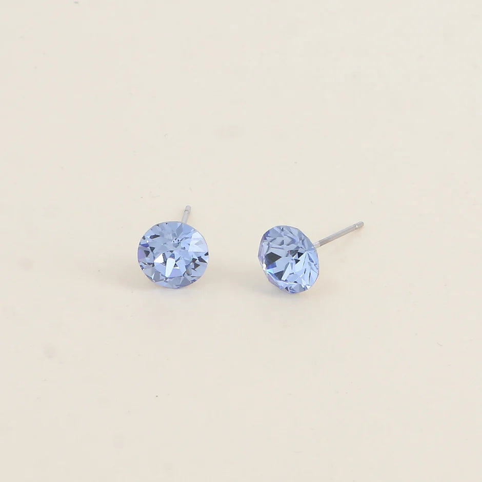 Blue Swarovski Stud