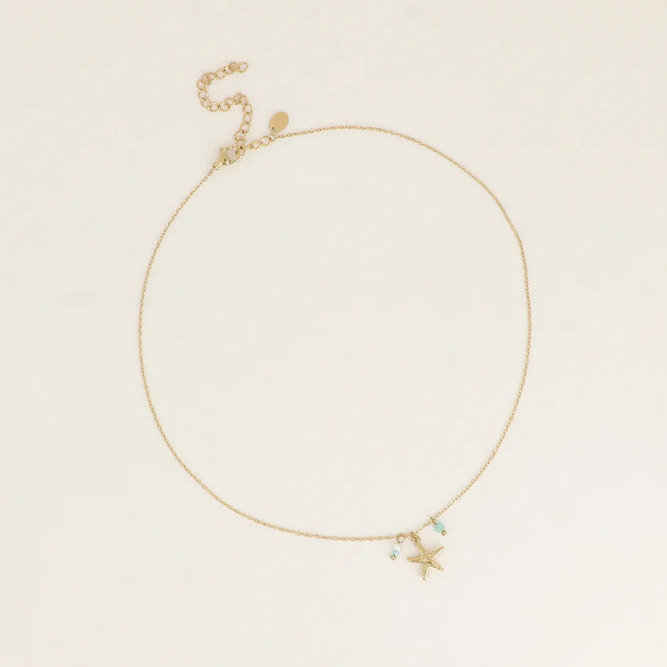 Starfish Charm Necklace