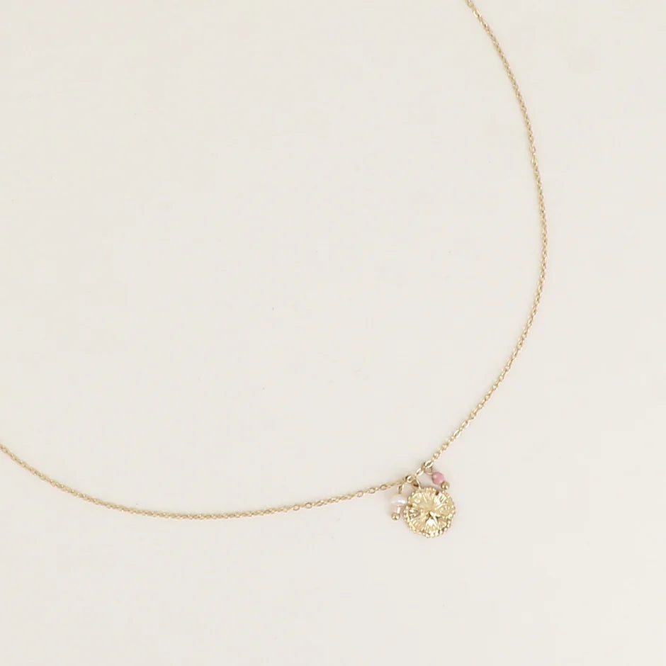 Pink Rosalie Necklace